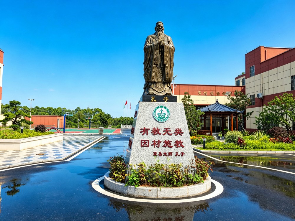 志恒教育培训中心韶关分站孔子像